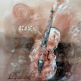 Musical Instrument oil painting